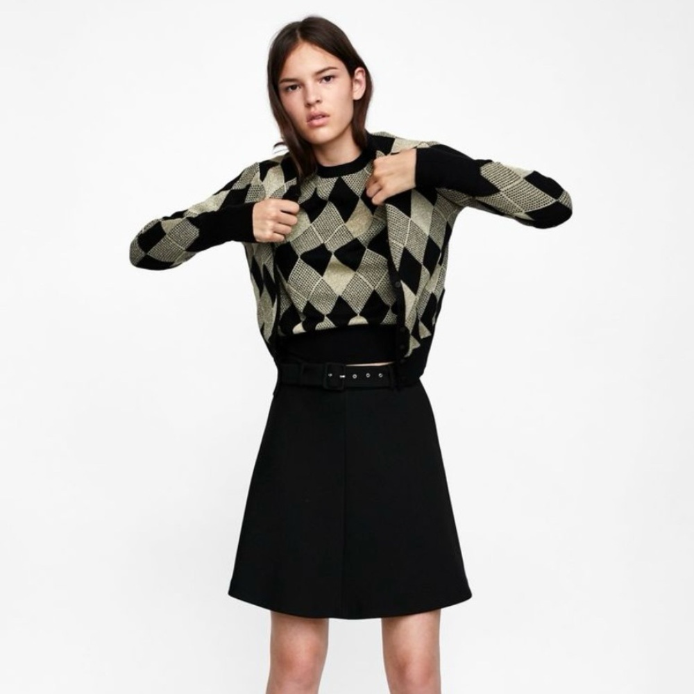 Zara argyle cardigan - Picture 8 of 8